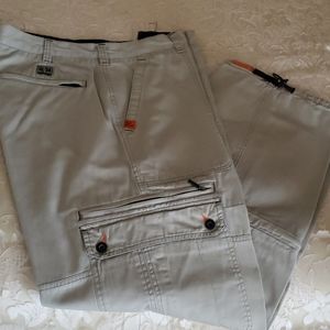 Men's Khaki Cargo Pants